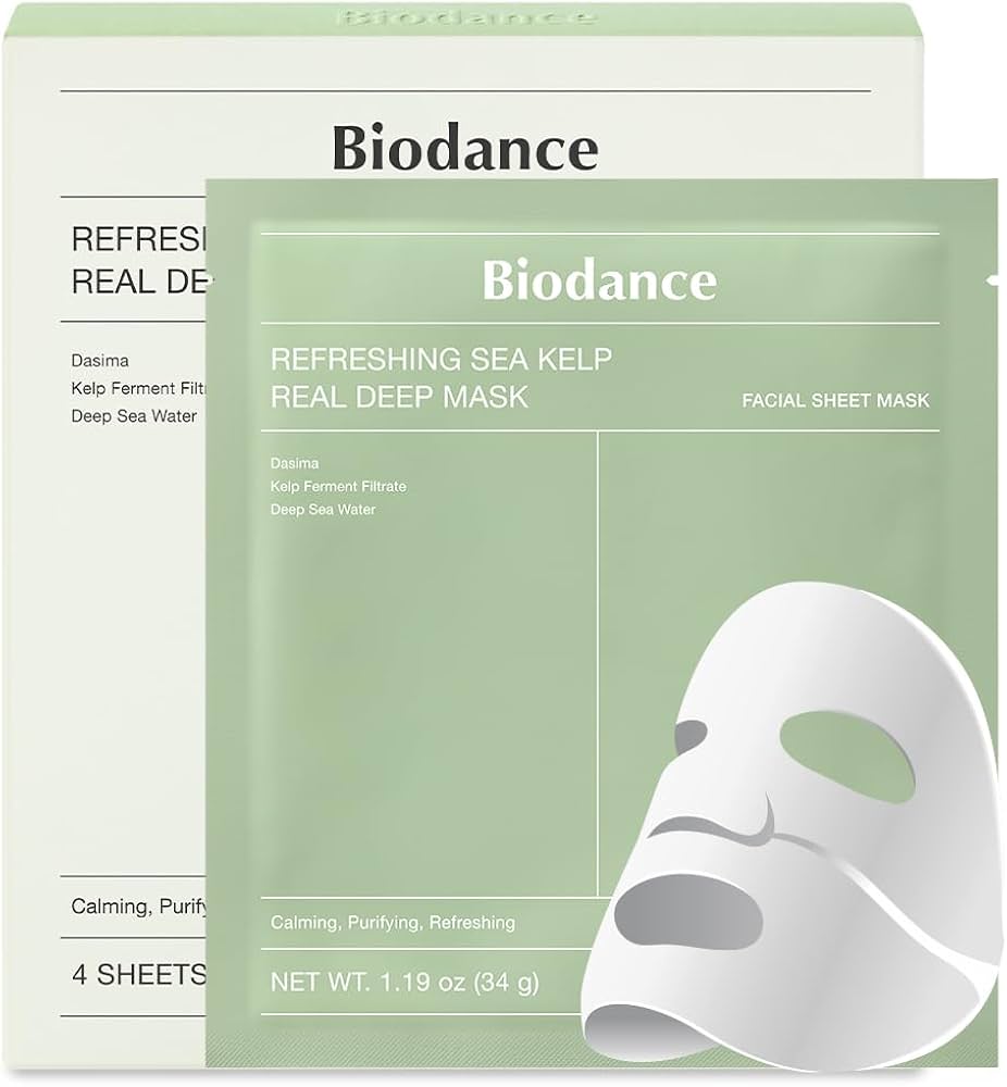 Biodance refreshing sea kelp real deep mask