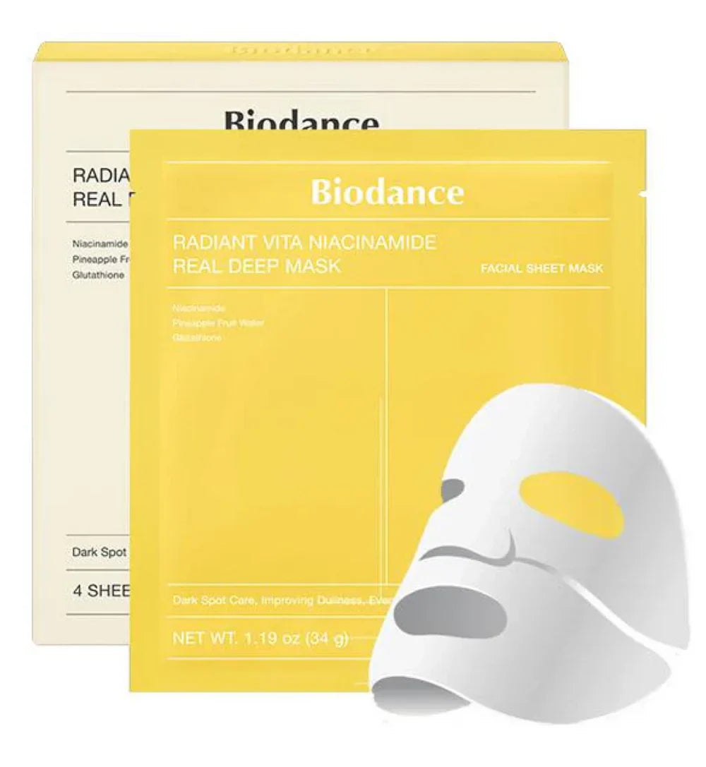 BIODANCE Radiant Vita Niacinamide Real Deep Mask