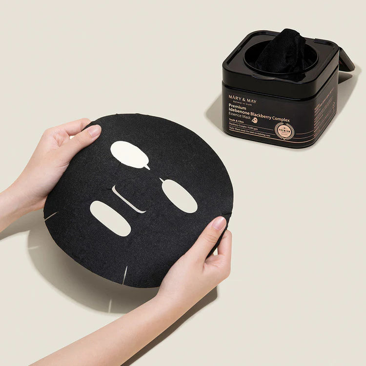 MARY&MAY Idebenone Blackberry essence mask
