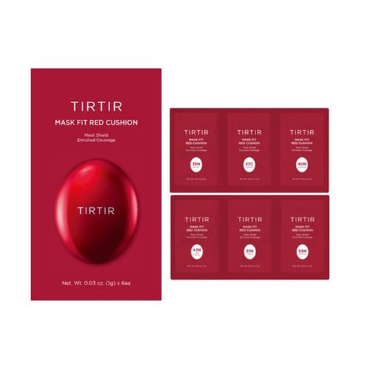 TIRTIR mask fit red cushion 6 shade trial kit