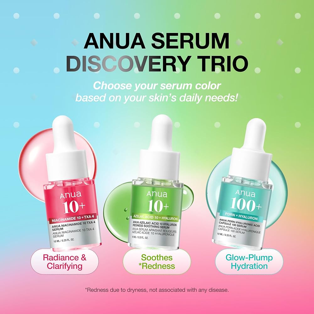 Anua Serum Mini Trio Set (3 pcs)