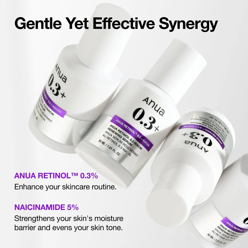 ANUA Retinol 0.3 Niacin Renewing Serum