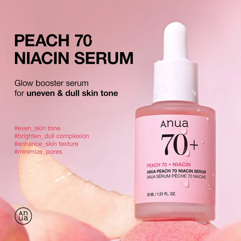 ANUA Peach 70% Niacinamide Serum