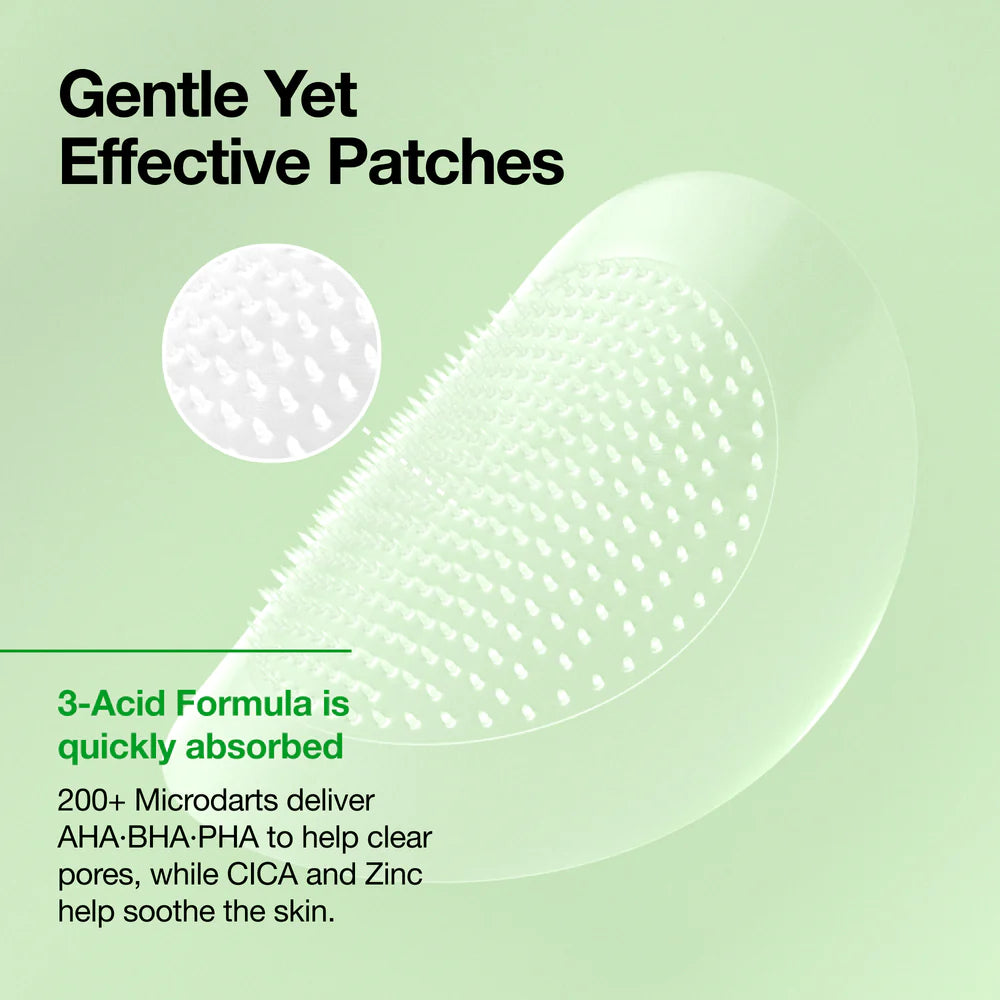 Anua - Triple Acid Spot Care Microdart Patch (12 patche)