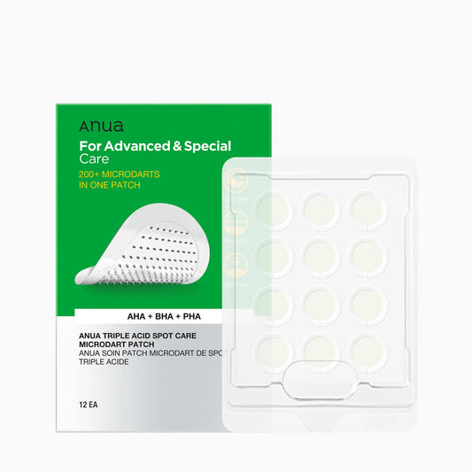 Anua - Triple Acid Spot Care Microdart Patch (12 patche)
