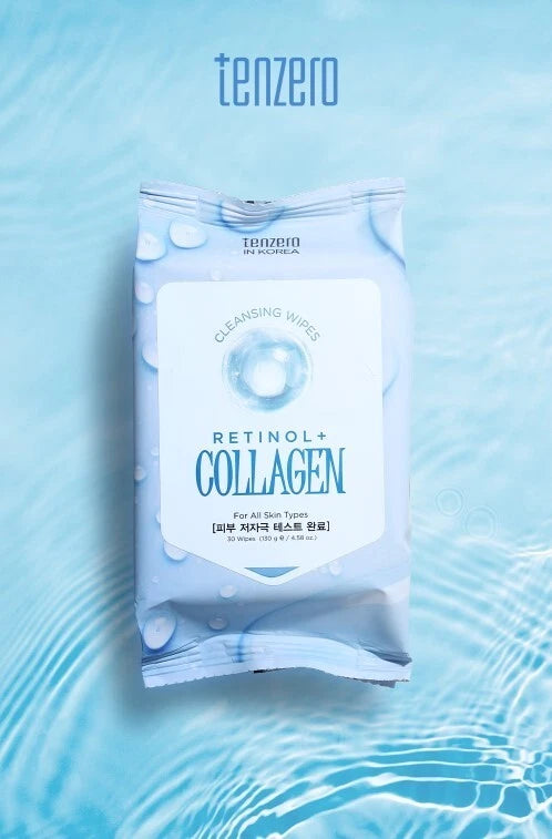 TENZERO Retinol Collagen Cleansing Tissue