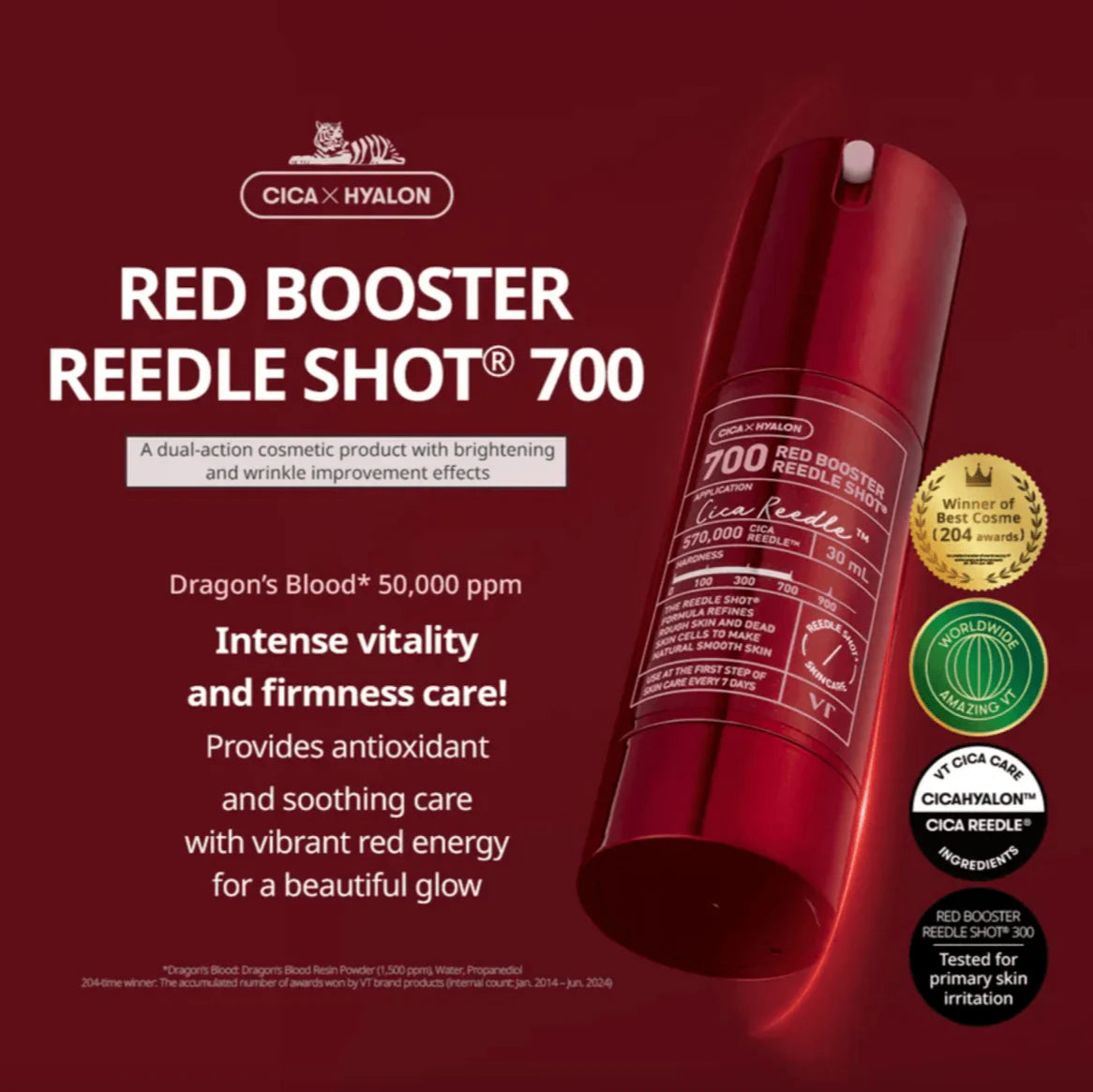 VT cosmetics Red Booster Reedle Shot